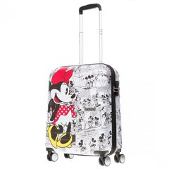 Дитяча пластикова валіза на 4 здвоєних Wavebreaker Disney Minnie Mouse Comix American Tourister 31c.025.001 мультиколір