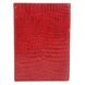Обкладинка для паспорта Petek з натуральної шкіри 581-091-10 червона:3