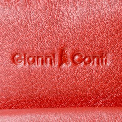 Гаманець на шию Gianni Conti з натуральної шкіри 585508-red