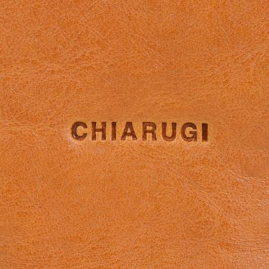 Сумка-портфель Chiarugi з натуральної шкіри 54635-3 жовта