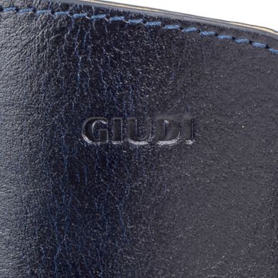Чохол для окулярів Giudi з натуральної шкіри 3113/gd-07 синій