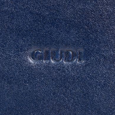 Кредитница Giudi з натуральної шкіри 6331/gd-07 синя