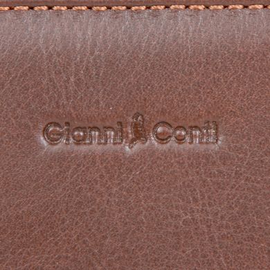 Борсетка-гаманець Gianni Cont з натуральної шкіри 588406-brown