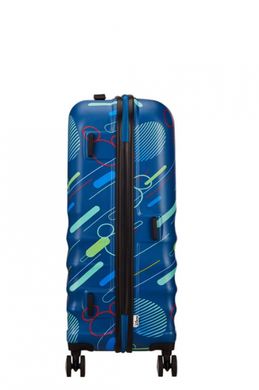 Дитяча валіза з abs пластика Wavebreaker Disney-Future Pop American Tourister на 4 здвоєних колесах 31c.071.004