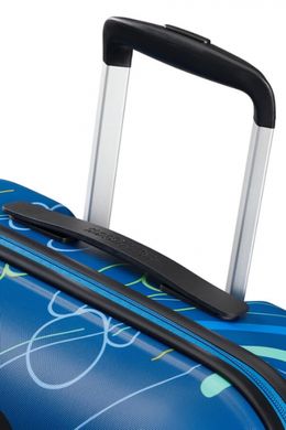 Дитяча валіза з abs пластика Wavebreaker Disney-Future Pop American Tourister на 4 здвоєних колесах 31c.071.004