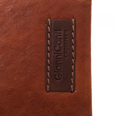 Гаманець чоловічий Gianni Conti з натуральної шкіри 997144-dark brown/leather