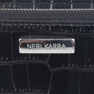 Барсетка-гаманець з натуральної шкіри Neri Karra 0965n.112.01/301.01 чорна