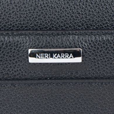 Сумка жіноча з натуральної шкіри Neri Karra 1551.133.01 чорна
