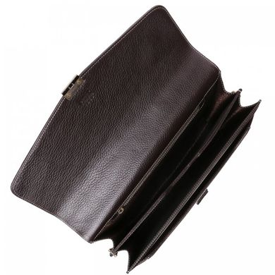 Класичний портфель Petek з натуральної шкіри 891/3-46b-kd2 коричневий