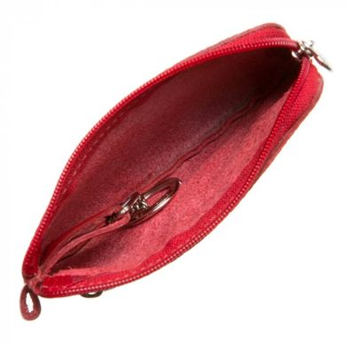 Ключниця Petek з натуральної шкіри 535-46d-10 червона