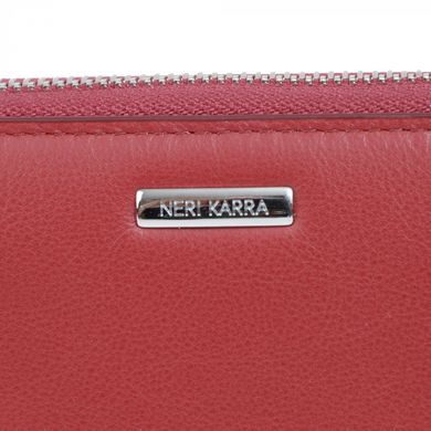 Гаманець жіночий Neri Karra з натуральної шкіри eu0535.3-01.150 червоний