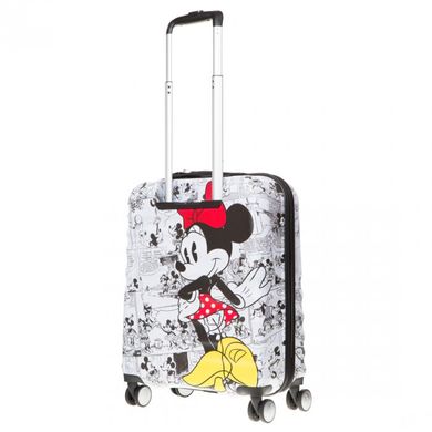 Дитяча пластикова валіза на 4 здвоєних Wavebreaker Disney Minnie Mouse Comix American Tourister 31c.025.001 мультиколір