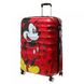 Дитяча валіза з abs пластика Wavebreaker Disney Mickey Mouse Comix American Tourister на 4 здвоєних колесах 31c.020.007:1