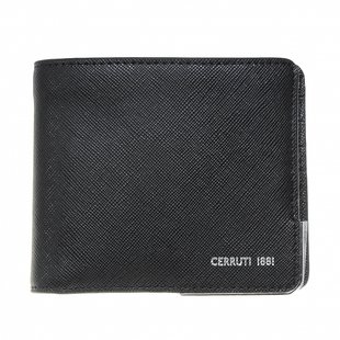 Кошелек мужской Cerruti1881 из натуральной кожи cepu00726m-black