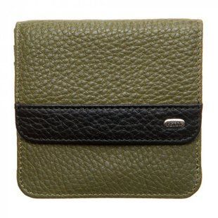 Кошелёк женский Petek из натуральной кожи 355-46d-c59 зелёный