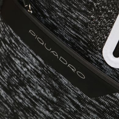 Валіза текстильна Piquadro на 4 здвоєних колесах bv3849bm/n