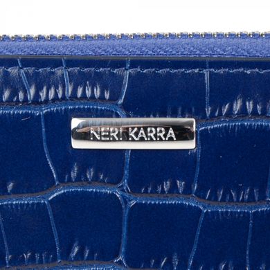 Гаманець жіночий з натуральної шкіри Neri Karra eu0574.112.92 синій