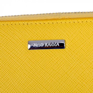 Гаманець жіночий з натуральної шкіри Neri Karra 4215.47.91 жовтий