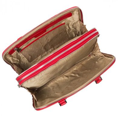 Сумка - портфель Gianni Conti из натуральной кожи 2451203-red