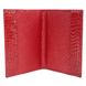 Обложка для паспорта Petek из натуральной кожи 581-091-10 красная:5