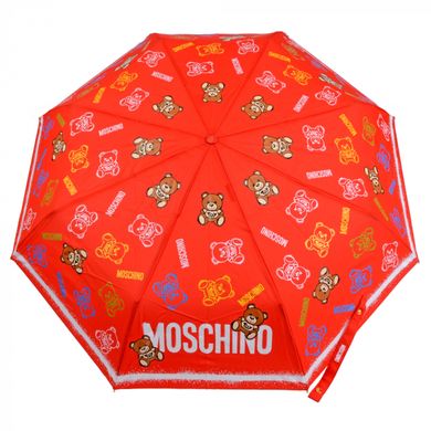 Зонт складной автомат Moschino 8033-openclosec-red