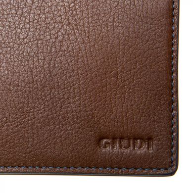 Затиск для грошей Giudi з натуральної шкіри 7170 / tc / vr-tx коричневий