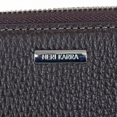 Барсетка-кошелёк из натуральной кожи Neri Karra 0948s.55.49 коричневый