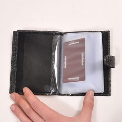 Обкладинка комбінована для паспорта та прав 595-091-26 сіра