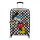 Детский чемодан из abs пластика Mickey Check American Tourister на 4 сдвоенных колесах 31c.029.004:2