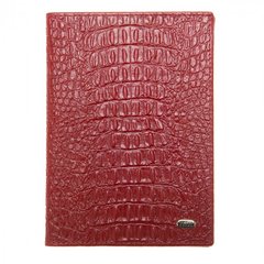 Обложка для паспорта Petek из натуральной кожи 651-067-10 красная