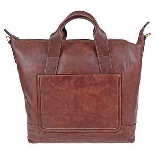 Сумка дорожная Gianni Conti из натуральной кожи 3502072-brown