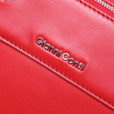 Сумка - портфель Gianni Conti из натуральной кожи 2451230-red