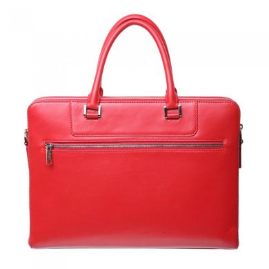 Сумка - портфель Gianni Conti з натуральної шкіри 2451230-red