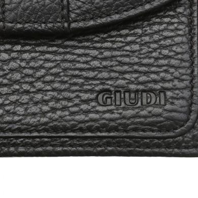 Гаманець на пояс Giudi з натуральної шкіри 6543 / v-03 чорний