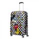 Дитяча пластикова валіза Mickey Check American Tourister на 4 здвоєних колесах 31c.029.007:1