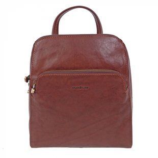 Рюкзак Gianni Conti з натуральної шкіри 913125-dark brown