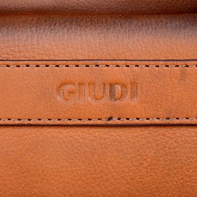 Сумка портфель Giudi з натуральної шкіри 10665/t/vr-02 коричневий