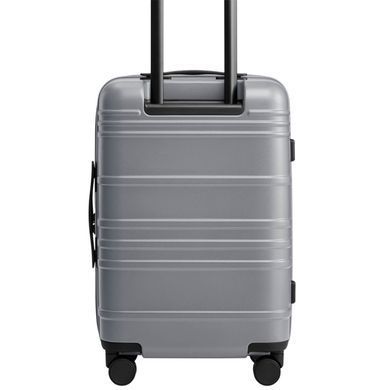 Чемодан из 100% поликарбонат-макролон Modern V&V на 4 сдвоенных колесах tr-8030-55-grey