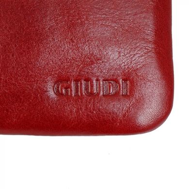 Ключниця Giudi з натуральної шкіри 6738/gd-05 червоний