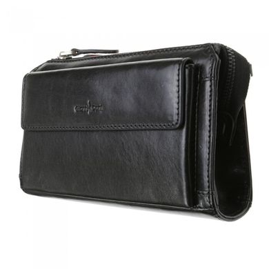 Барсетка гаманець Gianni Conti з натуральної шкіри 9402204-black