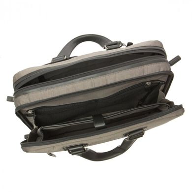Сумка-портфель из нейлона с кожаной отделкой с отделением для ноутбука и планшета Monza Brics br207704-104