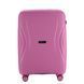 Чемодан из полипропилена FLASH LIGHT V&V на 4 сдвоенных колесах tr-8019.2-65-pink:2