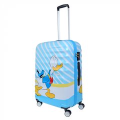 Детский чемодан из abs пластика на 4 сдвоенных колесах Wavebreaker Disney Donald Duck American Tourister 31c.021.004