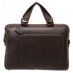 Сумка - портфель Gianni Conti из натуральной кожи 1811341-dark brown