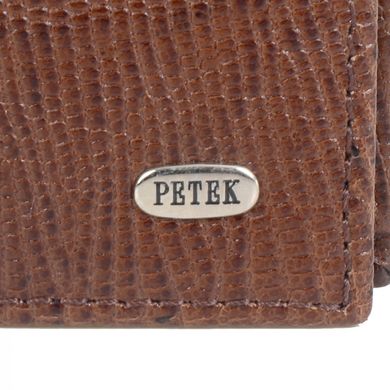 Гаманець чоловічий Petek з натуральної шкіри 557-041-02 коричневий