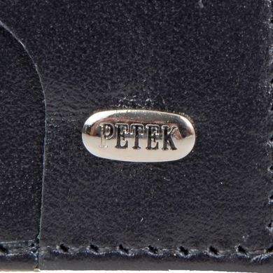 Кредитница Petek из натуральной кожи 10004-000-01 чёрная
