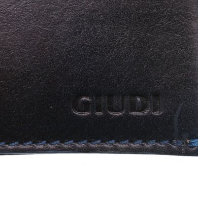 Кредитница Giudi з натуральної шкіри 7495/gd-2e чорний