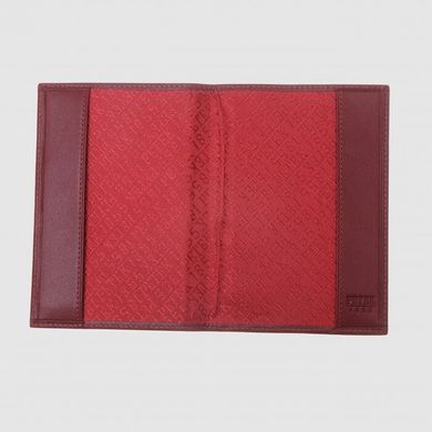 Обкладинка для паспорта Petek з натуральной шкіри 581-4000-10 красная