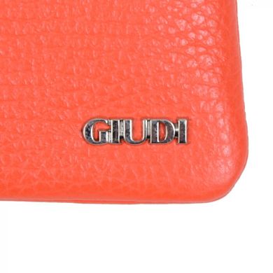 Ключниця Giudi з натуральної шкіри 6738/lgp/ae-an помаранчевий
