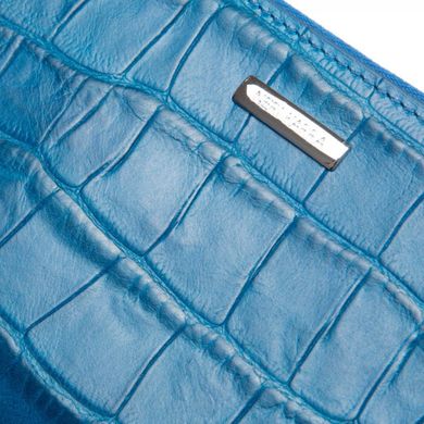 Барсетка-кошелёк Neri Karra из натуральной кожи eu0517.35.89/02.85 голубой